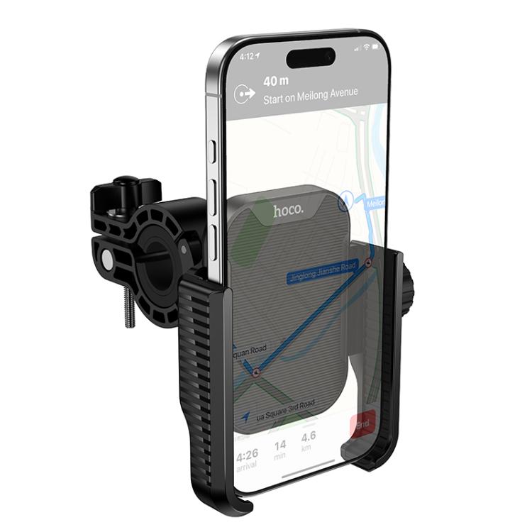 hoco H91 Milly Motorcycle Bicycle Universal Phone Navigation Holder - Black