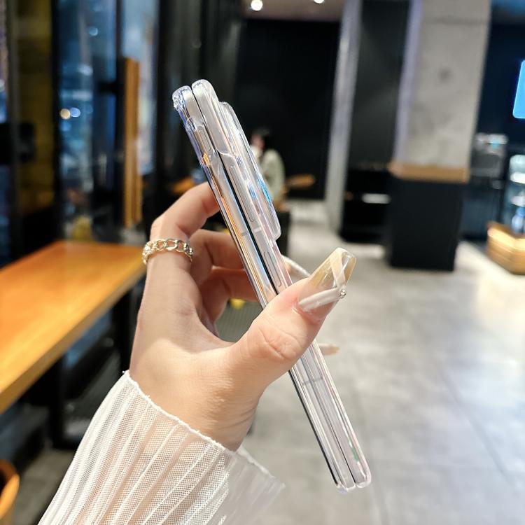 For vivo X Fold5 Pearlescent Shell Texture Phone Case
