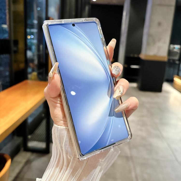 For vivo X Fold5 Pearlescent Shell Texture Phone Case