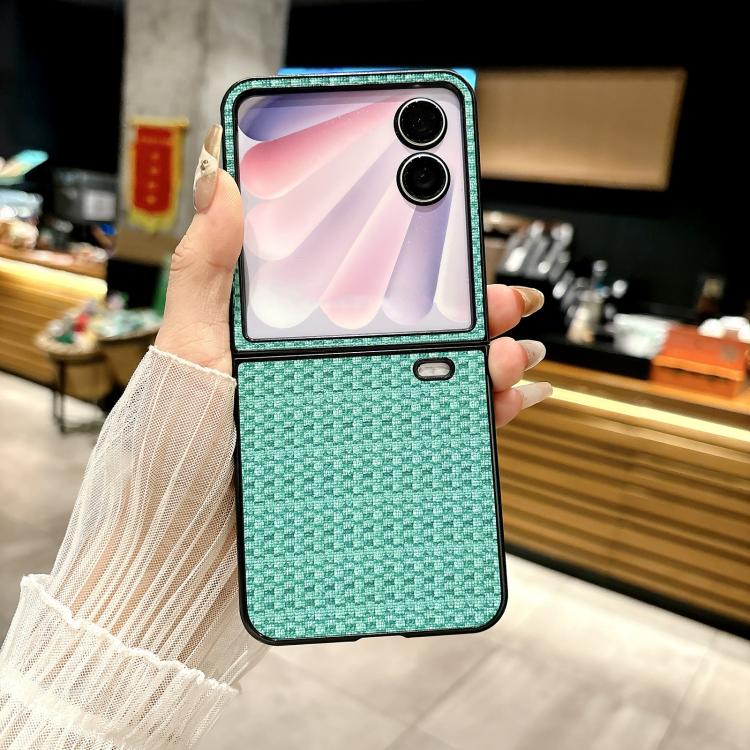 For Honor Magic V Flip Fantasy Weave Pattern Protective Phone Case