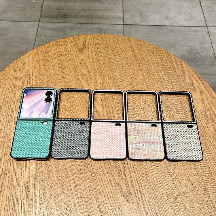 For Honor Magic V Flip Fantasy Weave Pattern Protective Phone Case