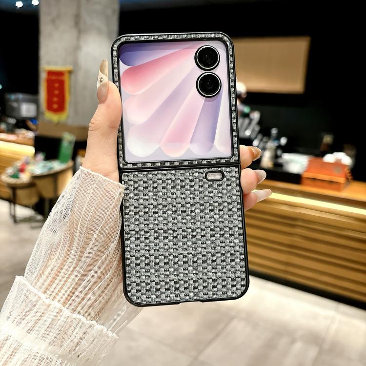For Honor Magic V Flip Fantasy Weave Pattern Protective Phone Case