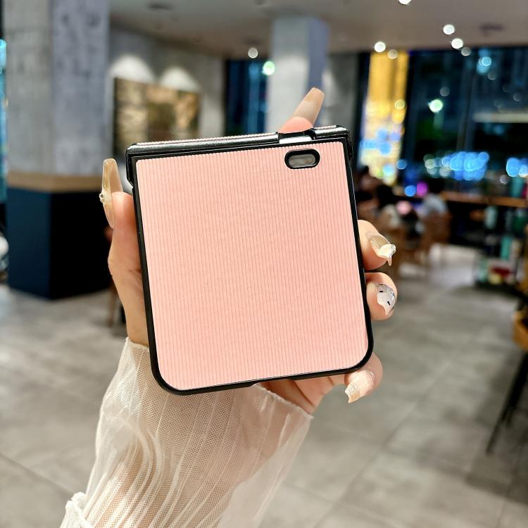 For Honor Magic V Flip Vertical Stripes Protective Phone Case