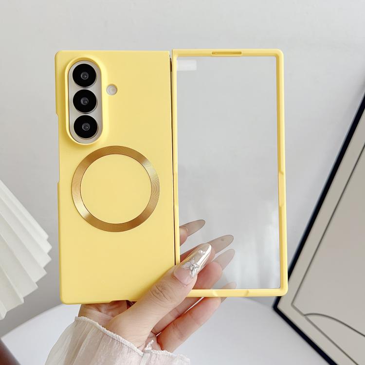 For Samsung Galaxy Z Fold7 5G Integrated Skin Feel Magsafe Magnetic Shockproof PC Phone Case