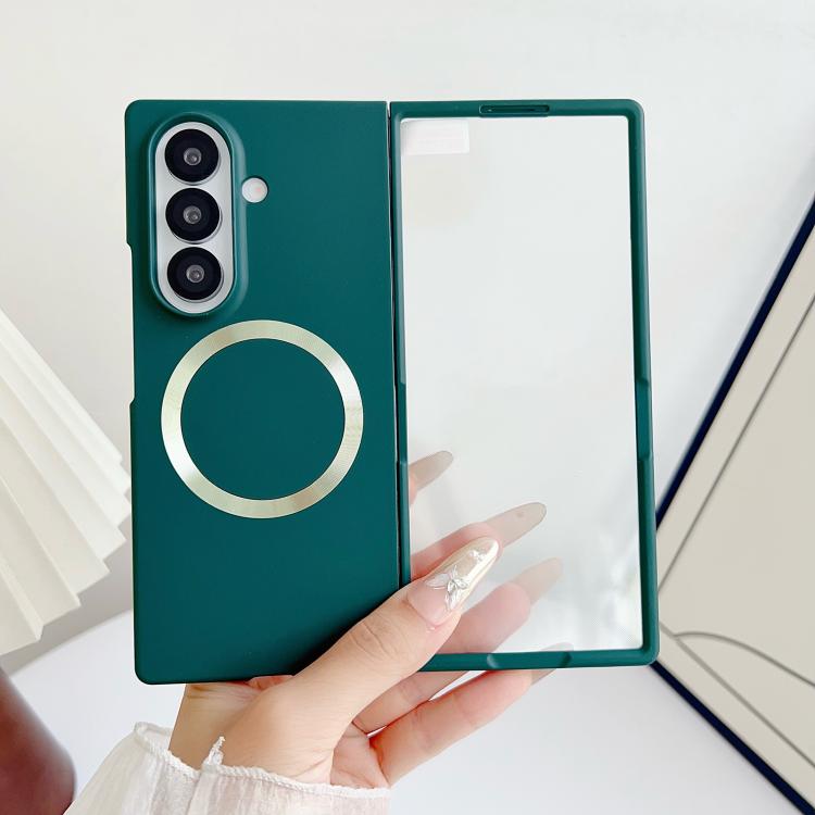 For Samsung Galaxy Z Fold7 5G Integrated Skin Feel Magsafe Magnetic Shockproof PC Phone Case