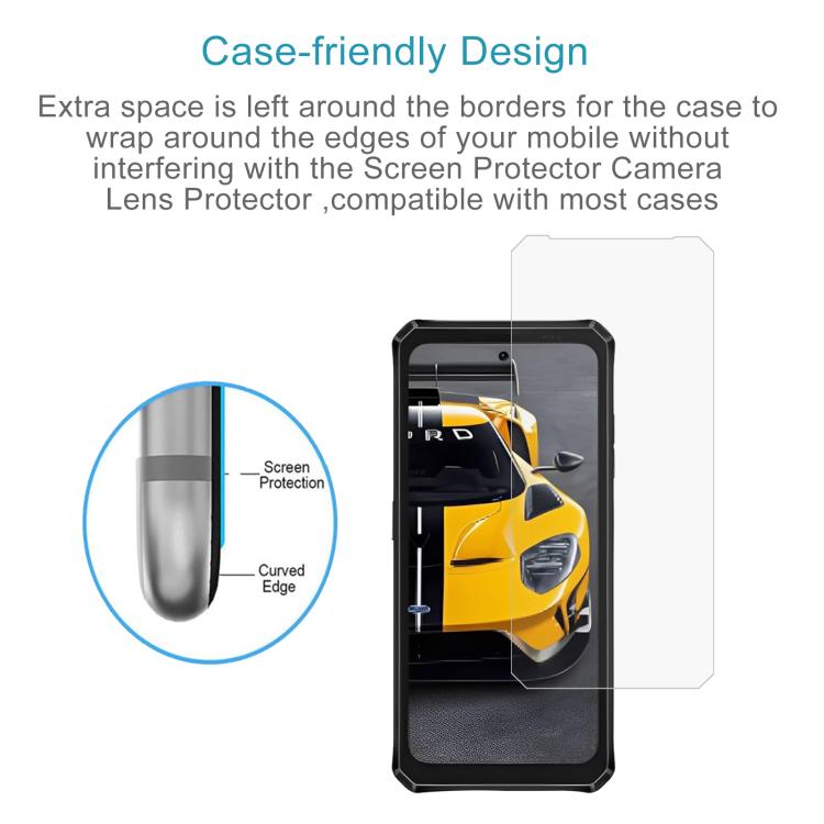 For Fossibot F114 10pcs 0.3mm High Aluminum Tempered Glass Film