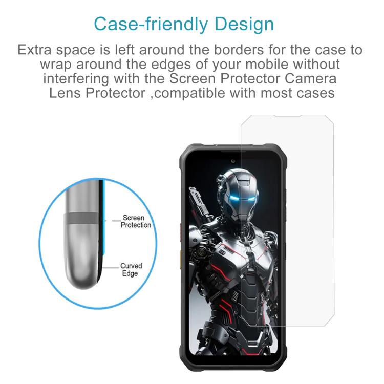 For Fossibot F110 Pro 50pcs 0.3mm High Aluminum Tempered Glass Film