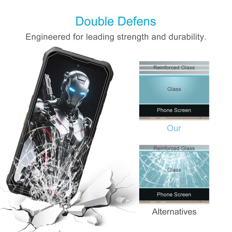 For Fossibot F110 Pro 50pcs 0.3mm High Aluminum Tempered Glass Film