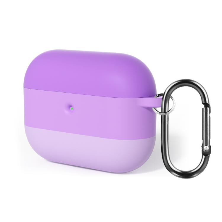 For AirPods Pro 3 2.3mm Gradient Three-color Silicone Earphone Protective Case with Hook