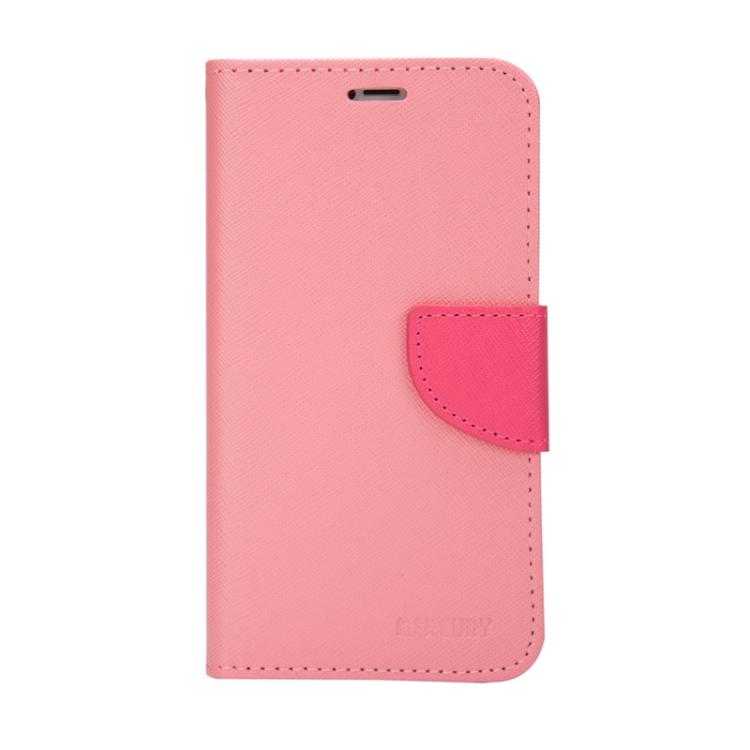 For iPhone 16 Plus Mercury Contrast Color Splicing Leather Phone Case