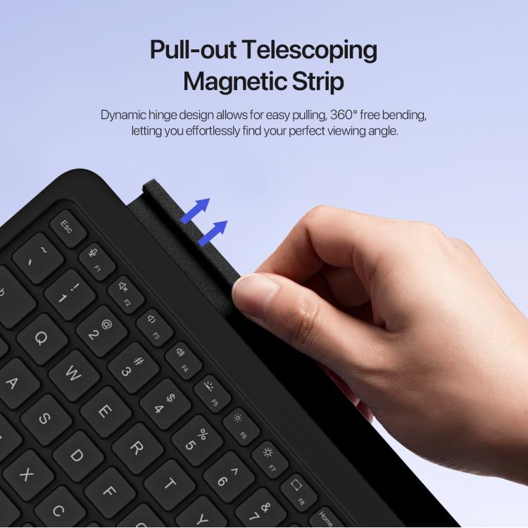 For MicroSoft Surface Pro 12 DUX DUCIS CK Pro Series Smart Magnetic Touchpad Bluetooth Keyboard