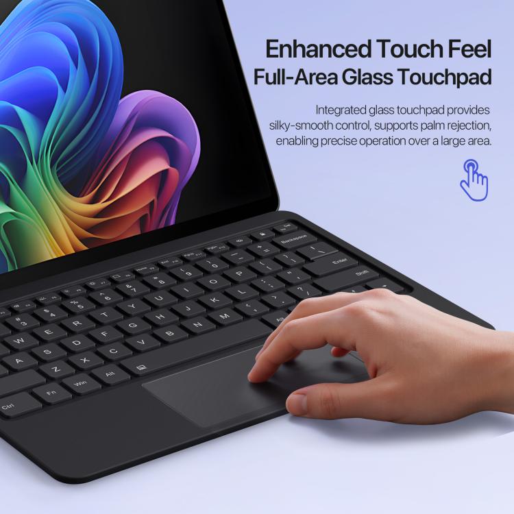 For MicroSoft Surface Pro 12 DUX DUCIS CK Pro Series Smart Magnetic Touchpad Bluetooth Keyboard