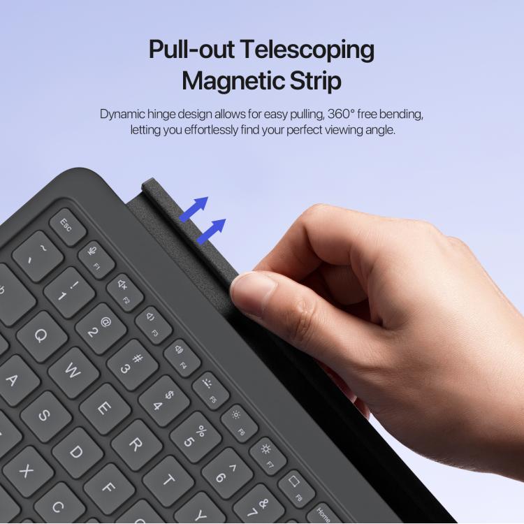 For MicroSoft Surface Pro 12 DUX DUCIS CK Pro Series Smart Magnetic Touchpad Bluetooth Keyboard