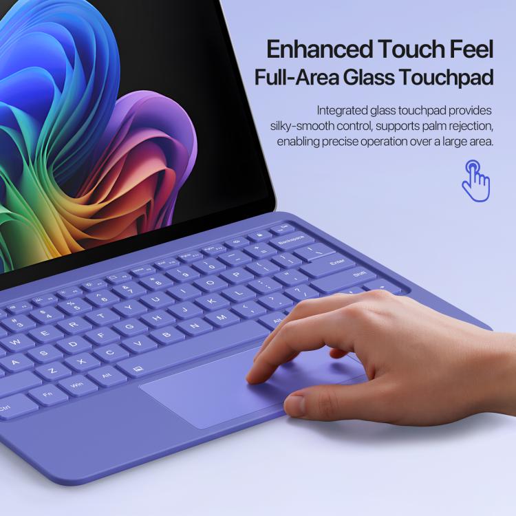 For MicroSoft Surface Pro 12 DUX DUCIS CK Pro Series Smart Magnetic Touchpad Bluetooth Keyboard