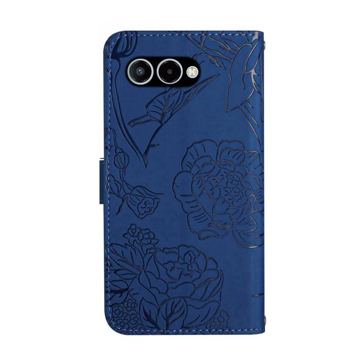 For T-Mobile Revvl 8 5G HT03 Skin Feel Butterfly Embossed Flip Leather Phone Case