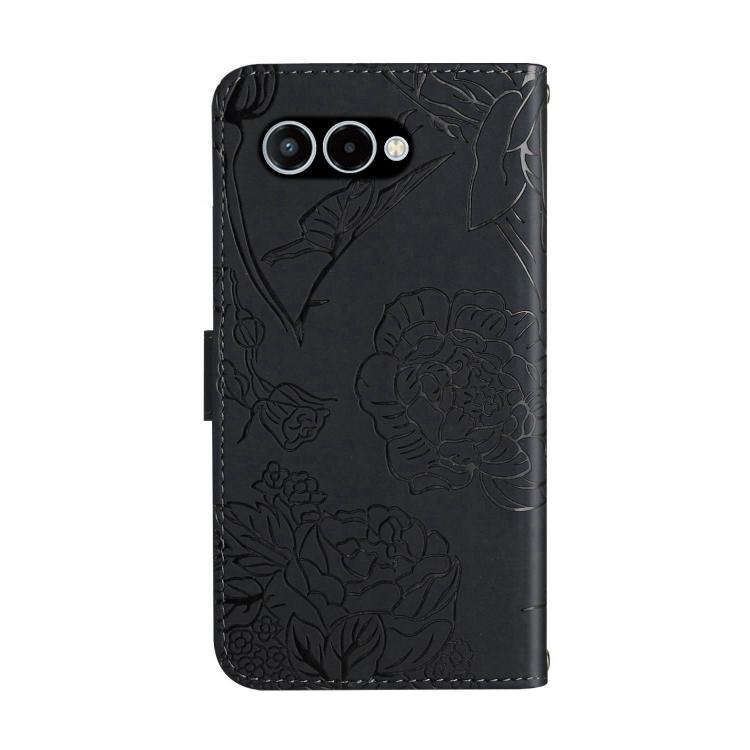 For T-Mobile Revvl 8 5G HT03 Skin Feel Butterfly Embossed Flip Leather Phone Case