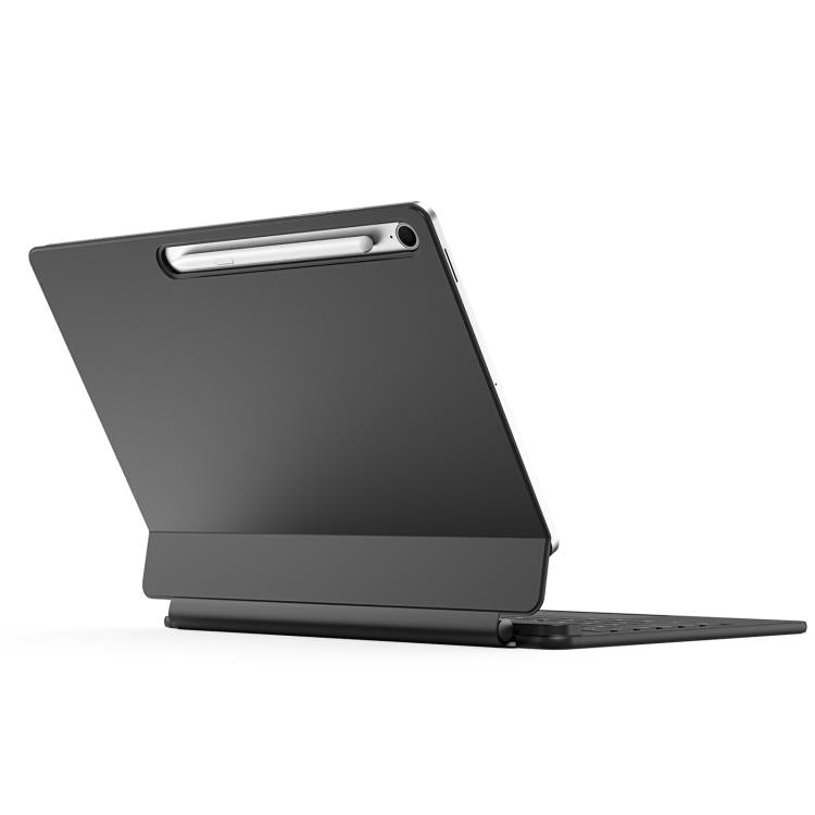 For Samsung Galaxy Tab S10 FE+  DUX DUCIS MK Series Floating Magnetic Keyboard Tablet Leather Case - Black