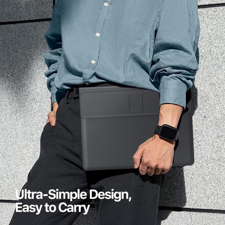 DUX DUCIS AirQ Series Multifunctional Wireless Charging Laptop Sleeve For 15-16 inch