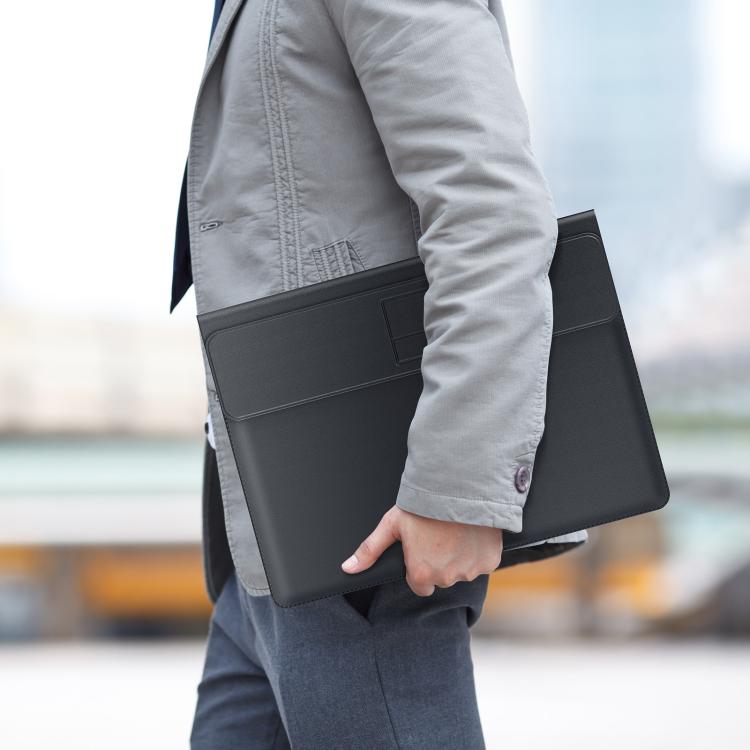 DUX DUCIS AirQ Series Multifunctional Wireless Charging Laptop Sleeve For 15-16 inch