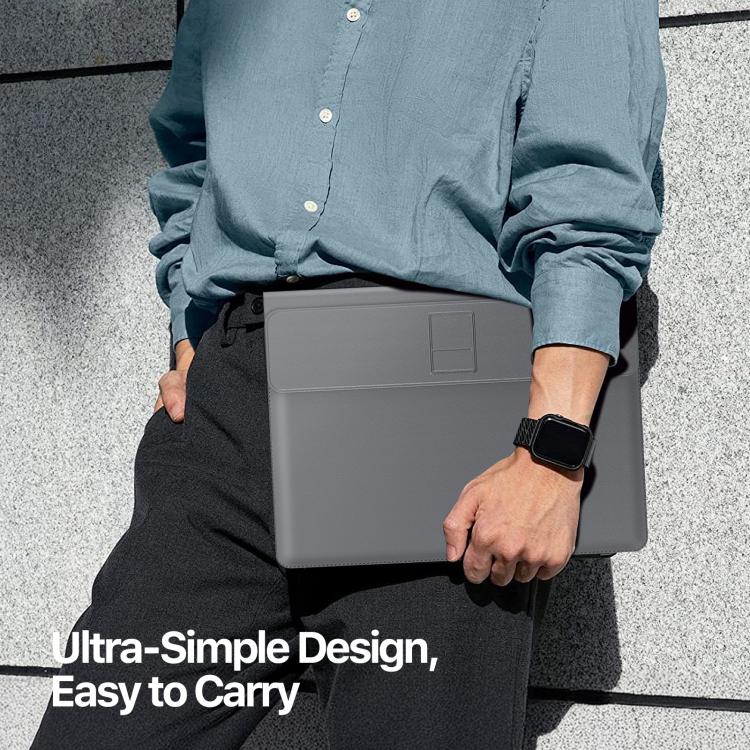 DUX DUCIS AirQ Series Multifunctional Wireless Charging Laptop Sleeve For 15-16 inch