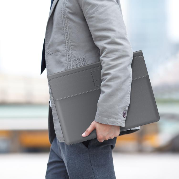 DUX DUCIS AirQ Series Multifunctional Wireless Charging Laptop Sleeve For 15-16 inch