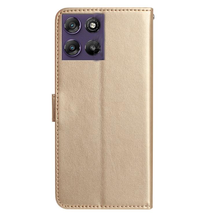 For Motorola Moto G67 Power 5G Rose Flower Embossing Pattern Leather Phone Case