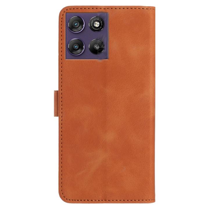 For Motorola Moto G67 Power 5G Rose Flower Embossing Pattern Leather Phone Case