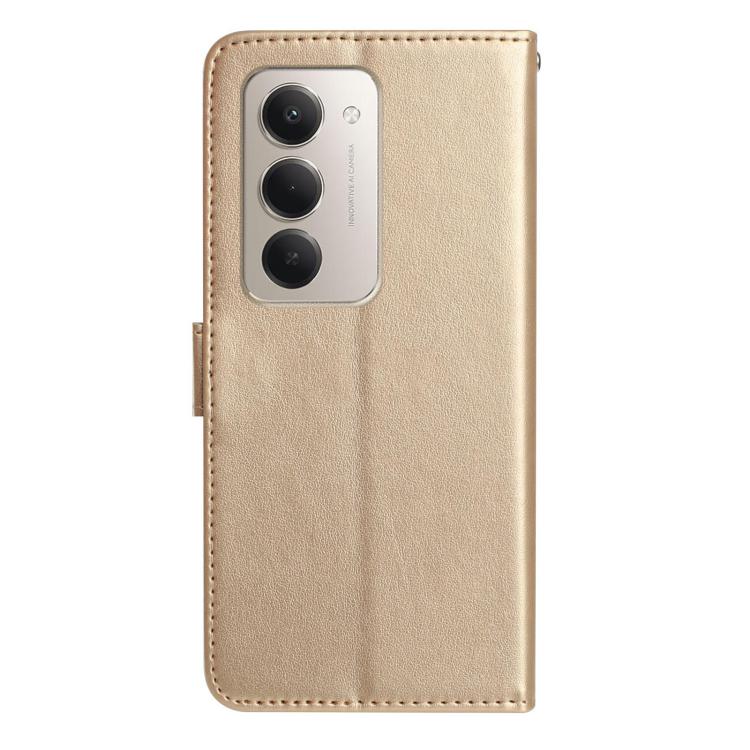 For Redmi 15 5G / 4G EU 171mm Rose Flower Embossing Pattern Leather Phone Case