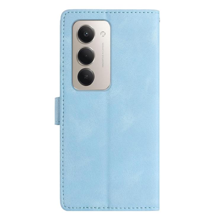 For Redmi 15 5G / 4G EU 171mm Rose Flower Embossing Pattern Leather Phone Case