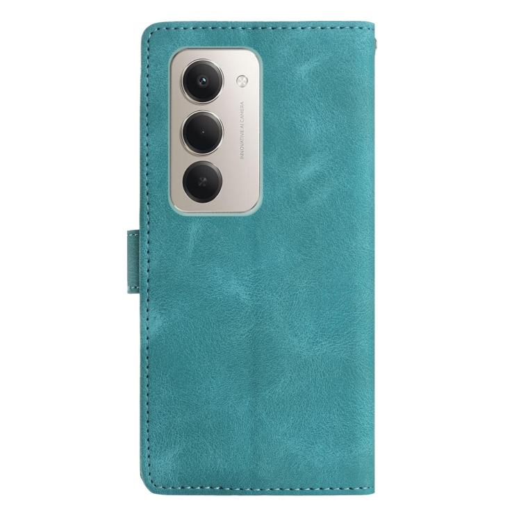 For Redmi 15 5G / 4G EU 171mm Rose Flower Embossing Pattern Leather Phone Case