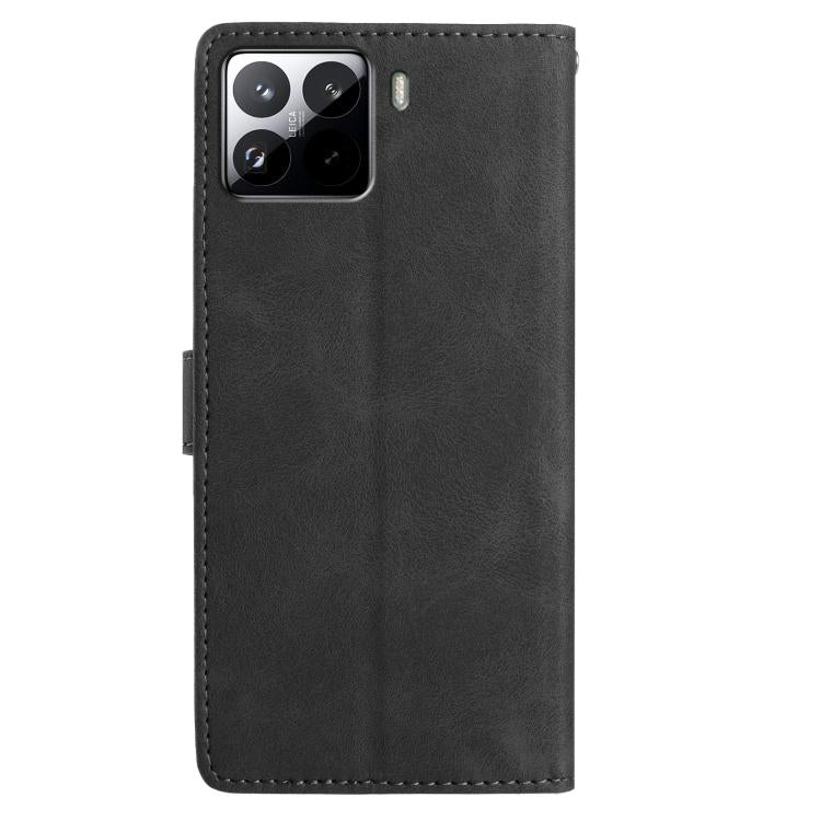For Redmi 15T Pro 5G Rose Flower Embossing Pattern Leather Phone Case