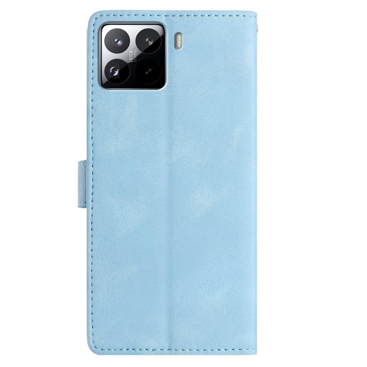 For Redmi 15T Pro 5G Rose Flower Embossing Pattern Leather Phone Case
