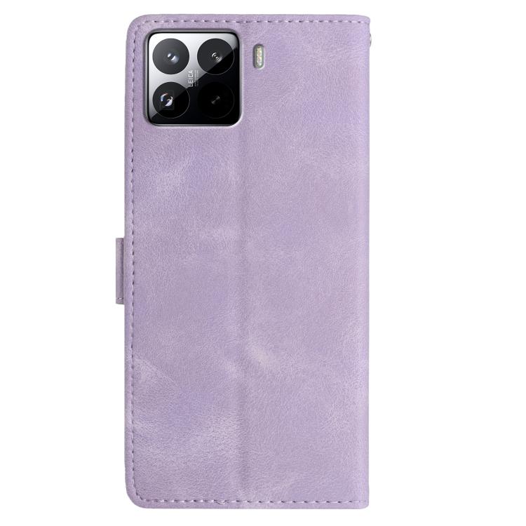 For Redmi 15T Pro 5G Rose Flower Embossing Pattern Leather Phone Case