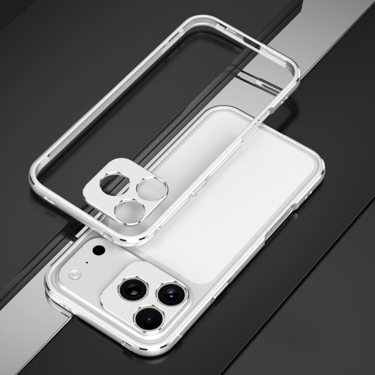 For iPhone 17 Pro Max Aurora Series Lens Protector + Metal Frame Phone Case