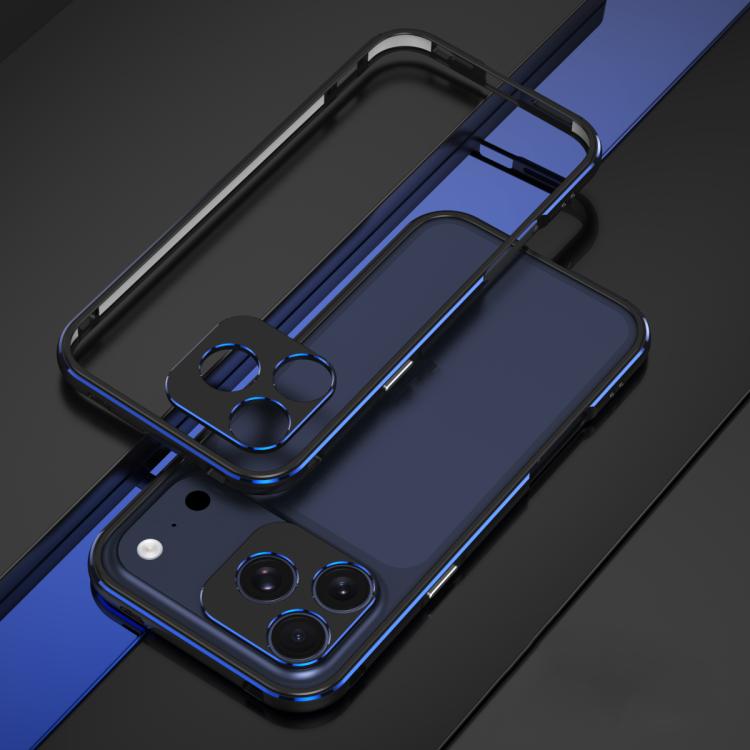 For iPhone 17 Pro Max Aurora Series Lens Protector + Metal Frame Phone Case