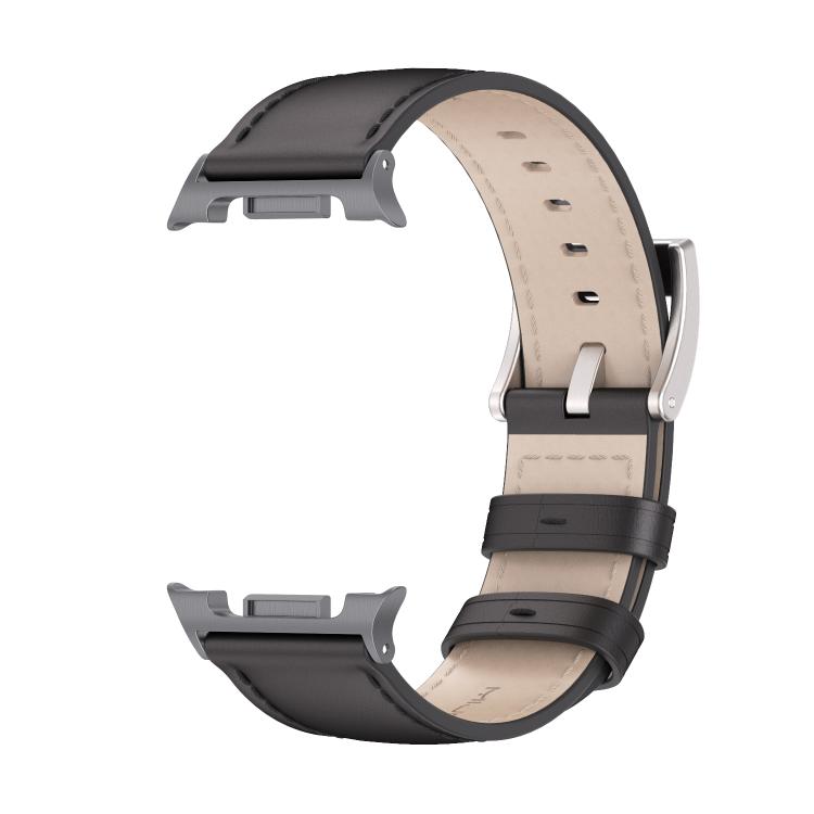 For Samsung Galaxy Watch8 / Watch8 Classic MIJOBS Genuine Leather Cowhide Watch Band