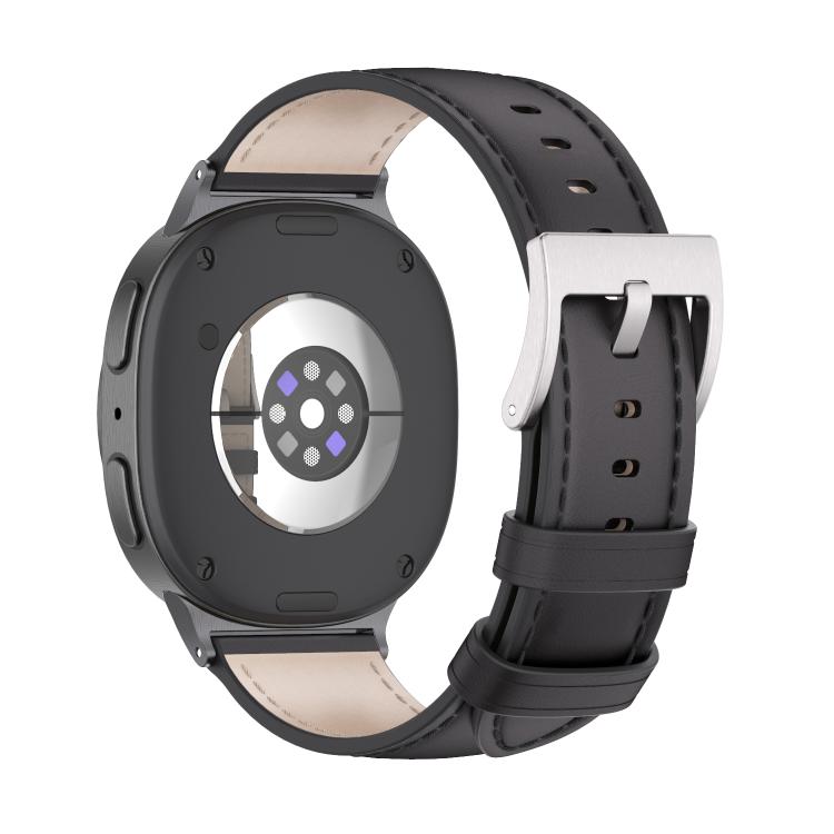 For Samsung Galaxy Watch8 / Watch8 Classic MIJOBS Genuine Leather Cowhide Watch Band