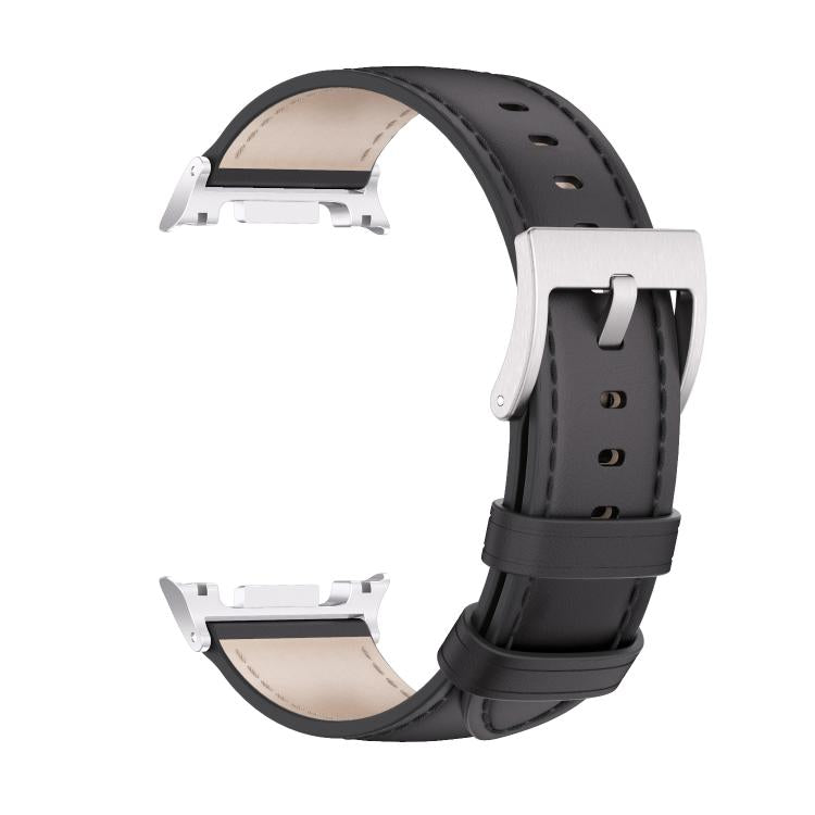 For Samsung Galaxy Watch8 / Watch8 Classic MIJOBS Genuine Leather Cowhide Watch Band