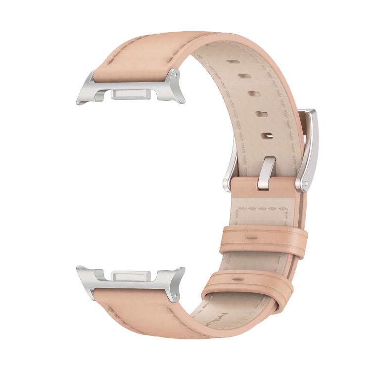 For Samsung Galaxy Watch8 / Watch8 Classic MIJOBS Genuine Leather Cowhide Watch Band