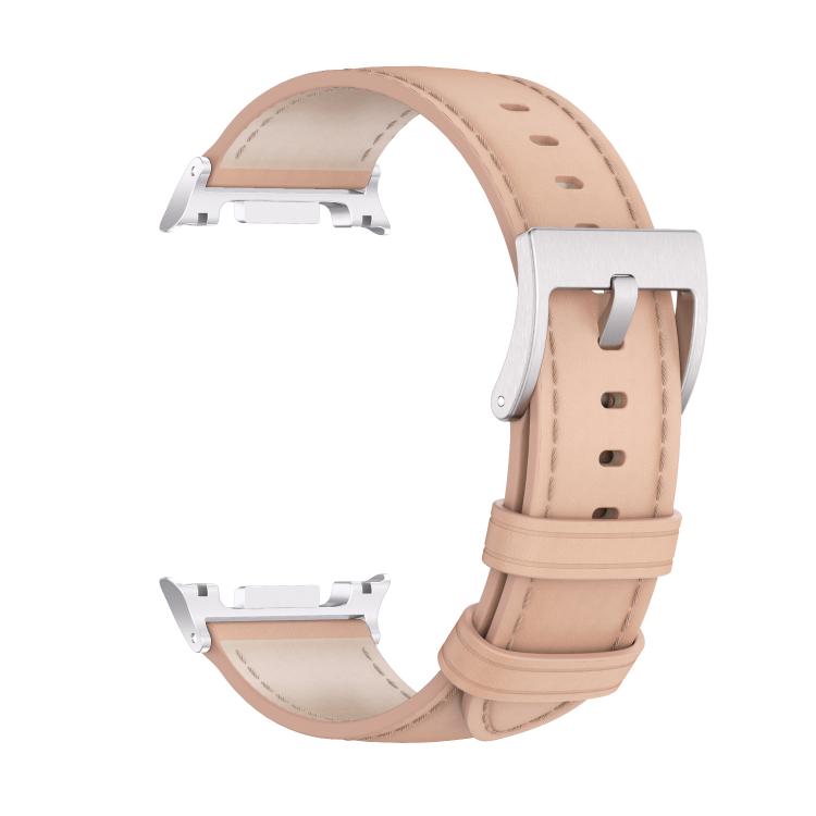 For Samsung Galaxy Watch8 / Watch8 Classic MIJOBS Genuine Leather Cowhide Watch Band