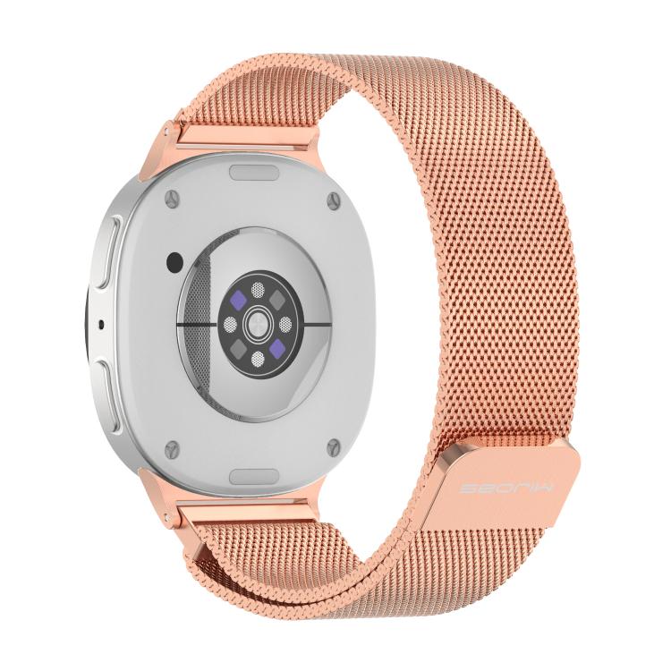 For Samsung Galaxy Watch8 / Watch8 Classic MIJOBS Milan Magnetic Metal Watch Band