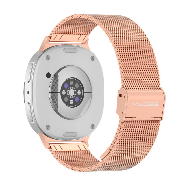 For Samsung Galaxy Watch8 / Watch8 Classic MIJOBS Milan Buckle Metal Watch Band