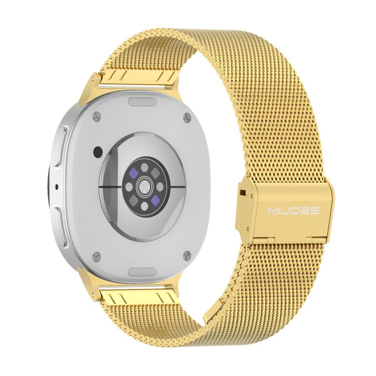 For Samsung Galaxy Watch8 / Watch8 Classic MIJOBS Milan Buckle Metal Watch Band