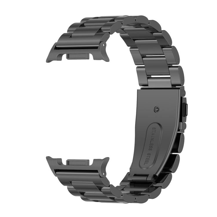 For Samsung Galaxy Watch8 / Watch8 Classic MIJOBS Three Beads Stainless Steel Watch Band