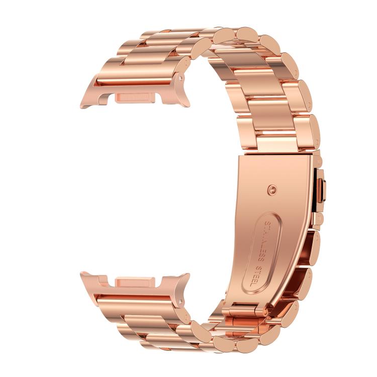 For Samsung Galaxy Watch8 / Watch8 Classic MIJOBS Three Beads Stainless Steel Watch Band