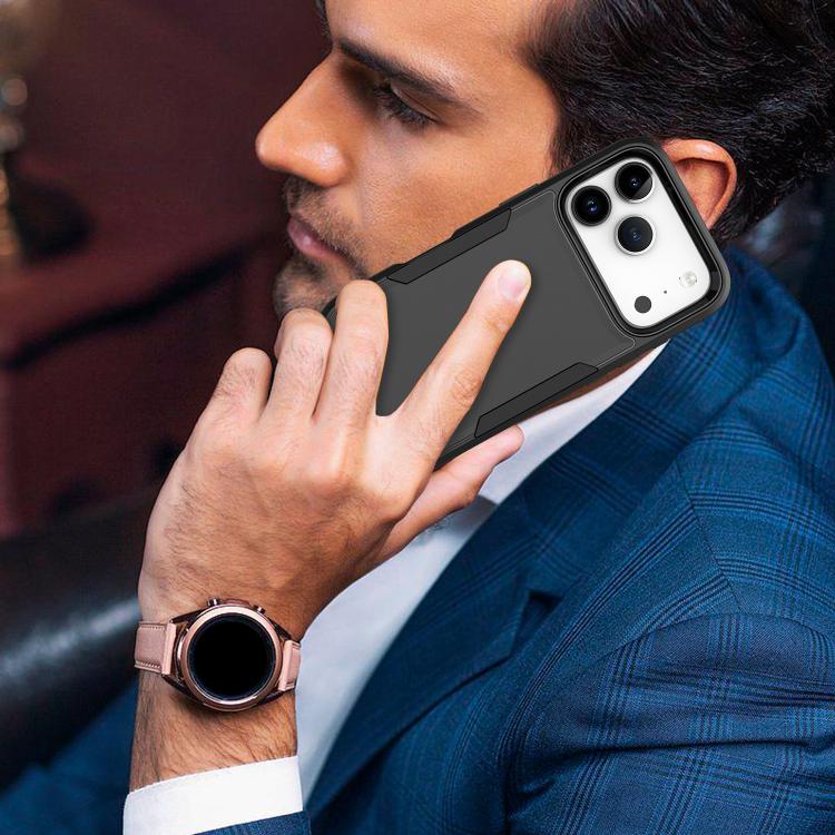 For iPhone 17 Pro 2 in 1 PC Hybrid TPU Phone Case