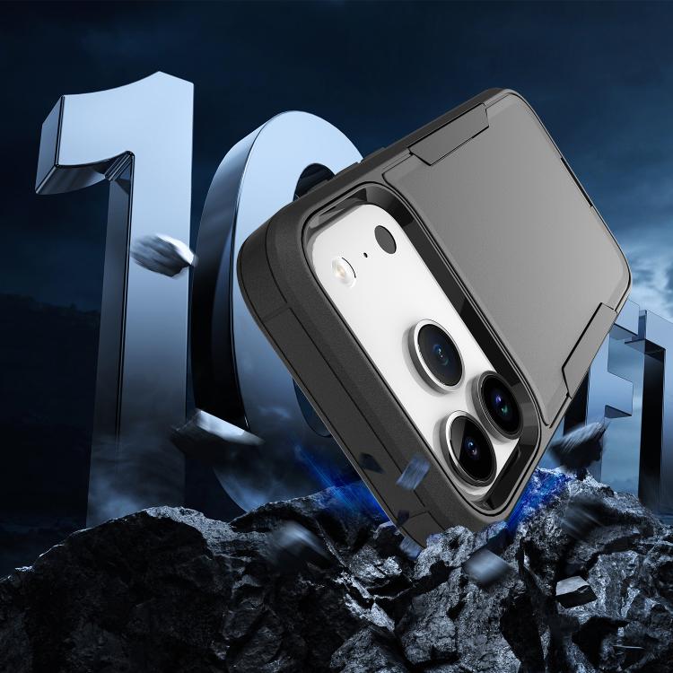 For iPhone 17 Pro 2 in 1 PC Hybrid TPU Phone Case