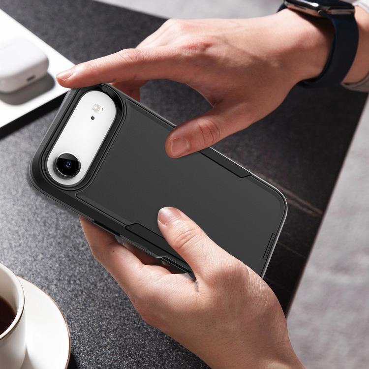 For iPhone Air 2 in 1 PC Hybrid TPU Phone Case