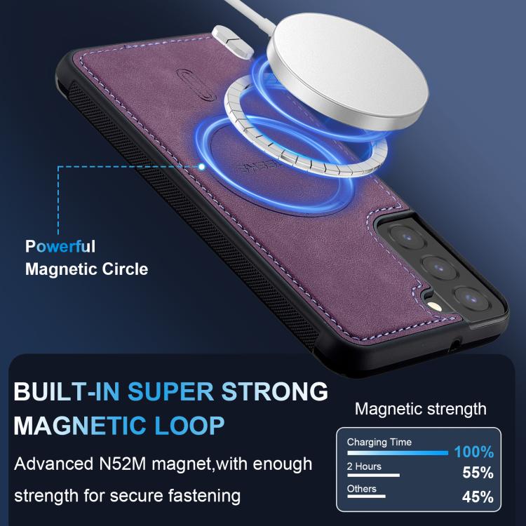 For Samsung Galaxy S21 FE 5G LC.IMEEKE L6 Series MagSafe Magnetic Phone Case