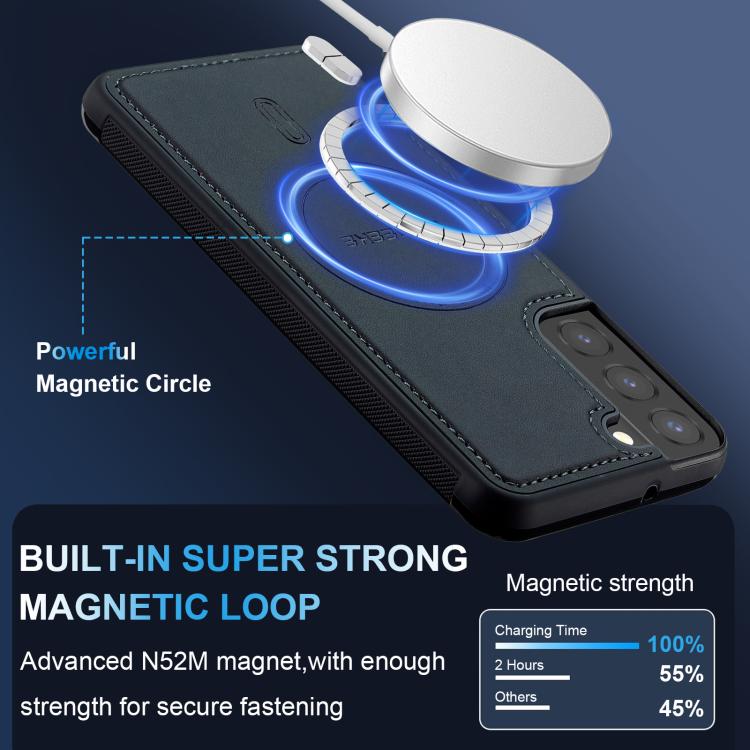 For Samsung Galaxy S21 FE 5G LC.IMEEKE L6 Series MagSafe Magnetic Phone Case